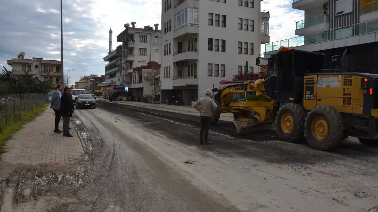Alanya’da Kestel Yolu Çalışma Sonrası Nefes Aldı 5